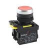 LA115-A5-11BN 1NO&1NC Momentary Plastic Flush Push Button With Red Head And Without Illumination
