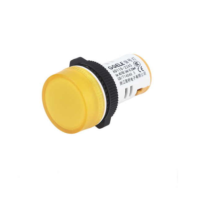 Mini LED de alta calidad industrial impermeable luz piloto lámpara de señal luz indicadora azul