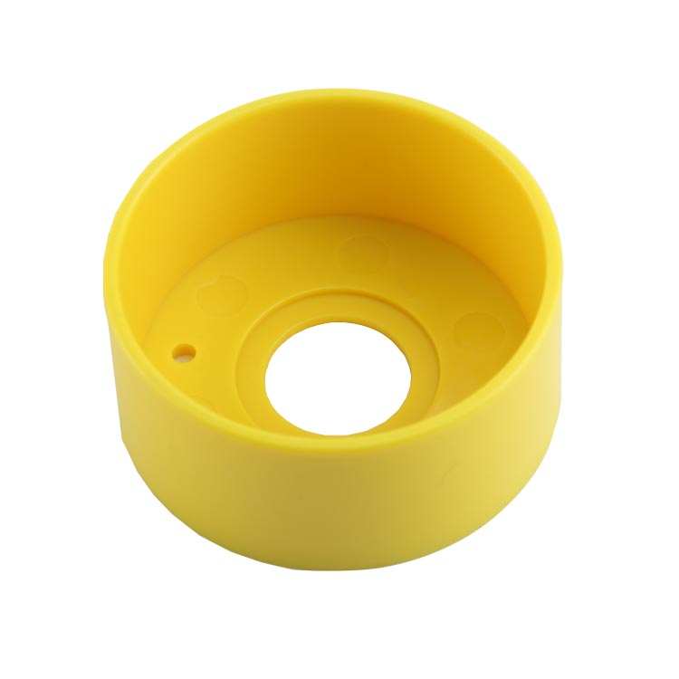 Accessoires de boutons poussoirs de haute qualité, coque de protection en plastique jaune pour cylindre, GXB2-EB60