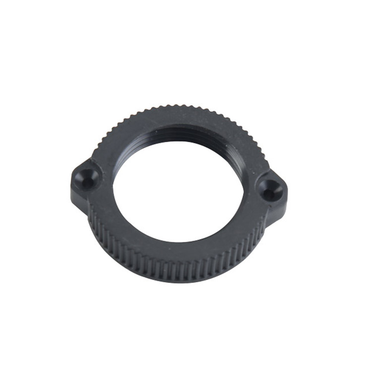 LA115-22FF Пластиковое крепежное кольцо черного круга (предохраняющее от ослабления)