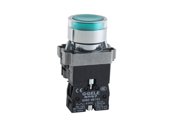 Waterproof push button switch with push button switch factory