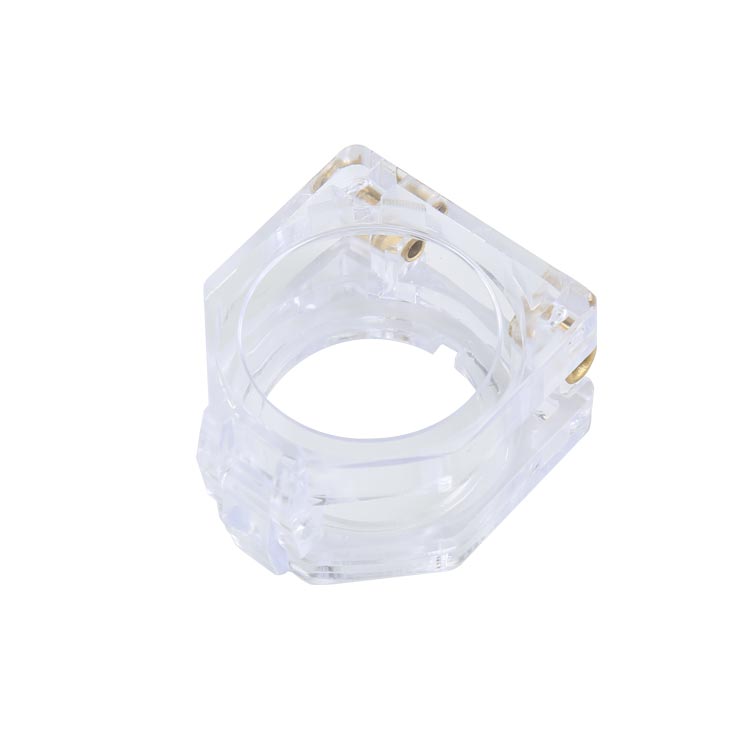 Cubierta protectora de botón pulsador de plástico transparente GXB2-EB22P para evitar el polvo, el agua y el mal funcionamiento