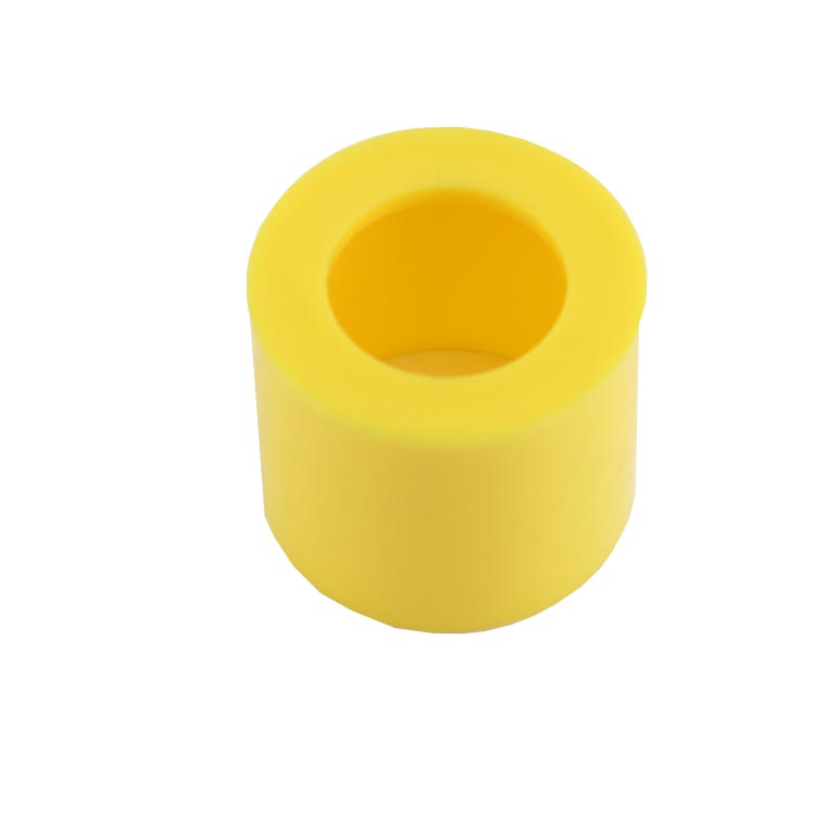 GXB2-EB30 Carcasa protectora de cilindro accesorio de interruptor de botón de plástico amarillo