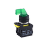 LA115-A1-11CXD High Quality 1NO+1NC 2- Position Maintained Selector Push Button Switch With Long Handle and Illuminated