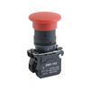 GXB4-EC45 Botón pulsador de seta momentáneo 1NO + 1NC de alta calidad Φ40 con cabeza roja en forma de seta y sin iluminación