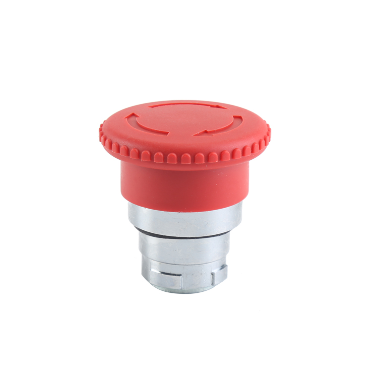GXB2-BS44 Φ30 Twist Release Mushroom Shape Red Emergency Stop Push Button Head With High Quality