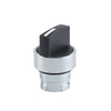GXB2-BD2 High Quality 2-position Maintained Black Round Selector Switch Push Button Head With Short Handle