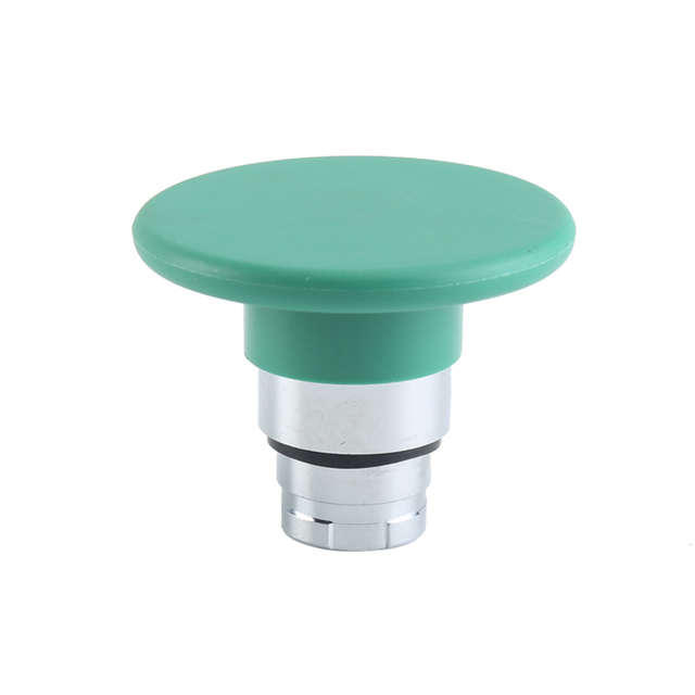 GXB2-BC3 Φ40 High Quality Momentary Spring Return Green Round Mushroom Push Button Head