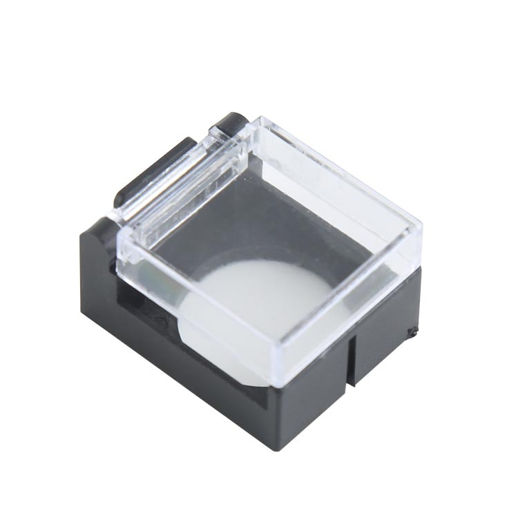 Couvercle de protection carré en plastique noir et Transparent GXB2-ZB16F, pour éviter la poussière, l'eau et les erreurs de fonctionnement