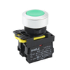 LA115-A5-11E 1NO+1NC High Quality Φ30 Momentary Flush Push Button With Round Green Head And Without Light