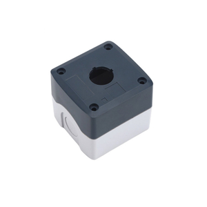 GOB-1A-GW High Quality One Hole Grey Cover White Base Push Button Control Box
