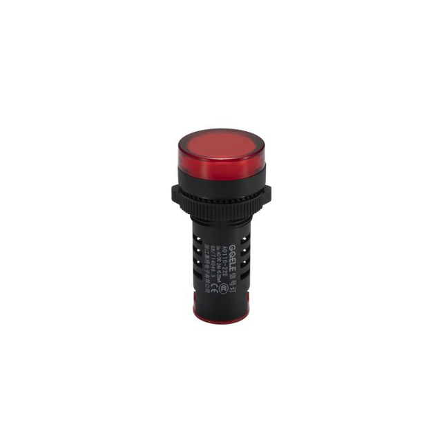 AD116-22D High Quality 22mm LED Indicator Light With 220V Red Pilot Light For Automation Equipment