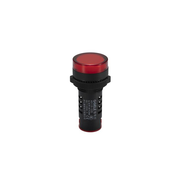 AD116-22D High Quality 22mm LED Indicator Light With 220V Red Pilot Light For Automation Equipment