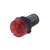 AD116-22DS/MFS High Quality Long-life 22mm Interrupted Sound Flashing Buzzer Red Alarm Lamp 24V 220V