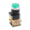 LA115-B8-11HD High Quality 1NO &1NC Momentary Extended Push Button With Illuminated Flush Head And Green Light