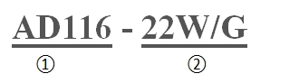 AD116-22W-G