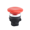 LA115-5-MT High Quality Maintained Red Plastic Mushroom Push Button Head Without Light 