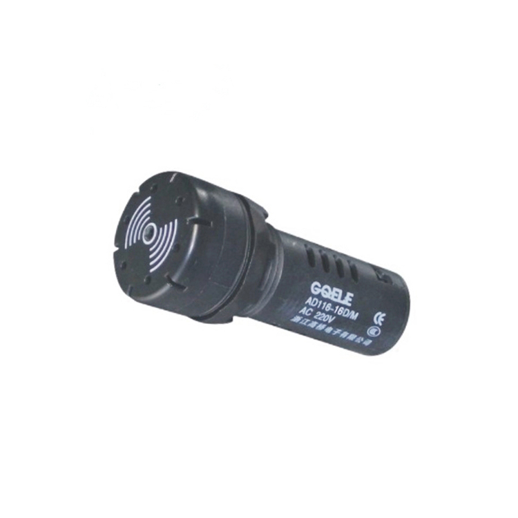 AD116-16D/M Φ16 High Quality PA66 Black&White Indicator Light With High Decibel Buzzer