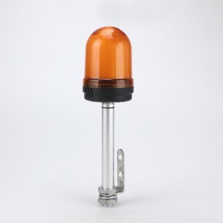 AL901-R-31C5 Φ90 Red Warning Light Without Buzzer 220V LED Mechanical Equipment Alarm Light And Side Mounting Base