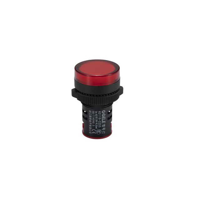 AD116-22DS High brightness LED Signal Light 22mm Short Body Power Indicator Light 24V And Yellow Light