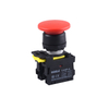 LA115-A1-11M High Quality 1NO&1NC Momentary Mushroom Push Button With Red Head And Without Illumination