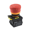 LA115-A5-11ZTD 1NO & 1NC bouton poussoir d'arrêt d'urgence éclairé par torsion ou traction avec tête et symboles en forme de champignon rouge