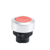 LA115-5-E Φ22 ~ Φ30 Momentary Adjustable Round Red Flush Push Button Head Without Light
