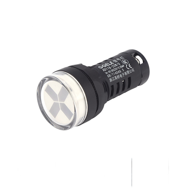 AD116-22W/G AD116 Wholesale 22mm LED electric indicator lamp