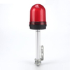 AL901-R-31C5 Φ90 Red Warning Light Without Buzzer 220V LED Mechanical Equipment Alarm Light And Side Mounting Base