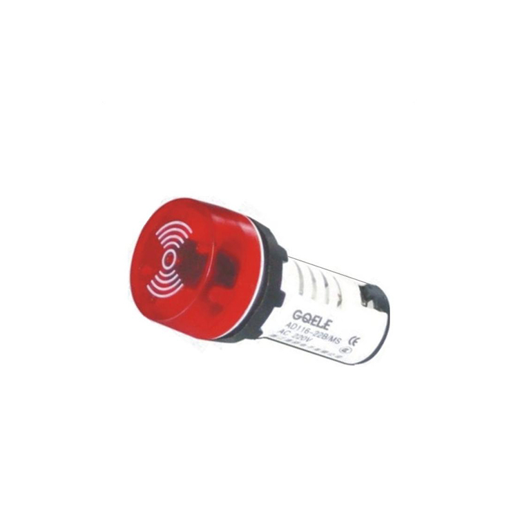 AD116-22B/MFS Low Energy 22mm Continuous Sound Green Head Alarming With Flashing Buzzer Control Equipment