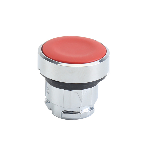 GXB4-BA4 Momentary Spring Return Red Round Flush Push Button Head Without Light