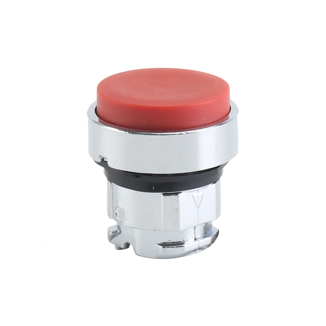 Tête de bouton-poussoir allongée ronde rouge momentanée de haute qualité GXB4-BL4
