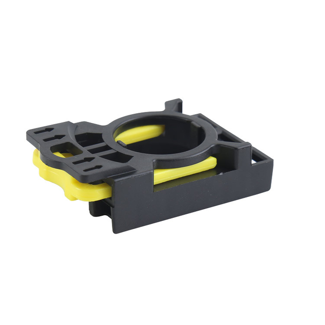LA115-AZ Soporte/soporte de plástico trapeziforme amarillo y negro de alta calidad